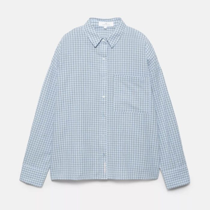 Check shirt with pocket