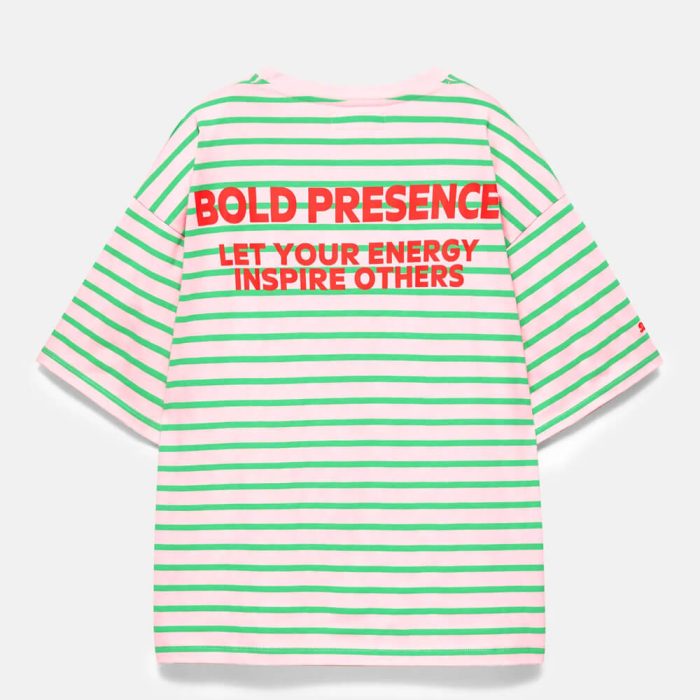 Striped short sleeve T-shirt